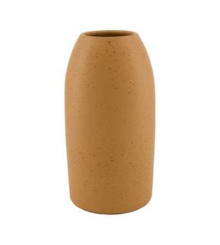 Vase ceramic 12x24cm - Yellow