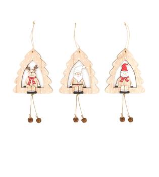 Hanger paulownia wood 13x0.8x32cm A/3