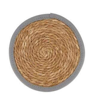 Placemat seagrass nature Ø28x0.7cm