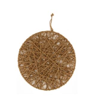 Frame hemp nature Ø38x1cm