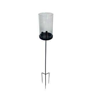 Candle holder metal 19x19x119cm