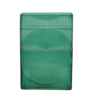 Vase glass 15.8x6.5x22.8cm
