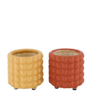 Planter ceramic 10x10x10cm C/2