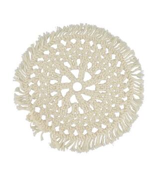Placemat cotton 38x38x1.5cm - White