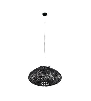 Ceiling light rattan 38x38x20cm