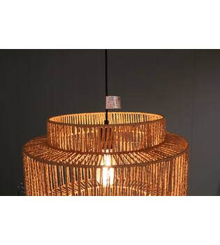 Ceiling light paper rope 46x46x35cm