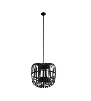 Ceiling light round bamboo 38x38x32cm