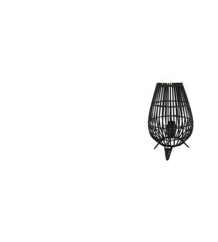 Table lamp bamboo 22x22x35cm