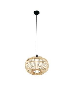 Ceiling light bamboo 38x38x27cm