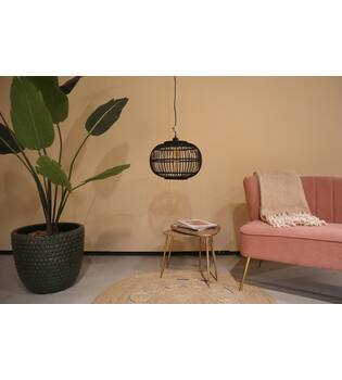 Ceiling light bamboo 38x38x27cm