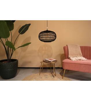 Ceiling light bamboo 46x46x28cm