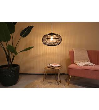 Ceiling light bamboo 46x46x28cm