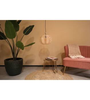 Ceiling light rattan 38x38x25cm