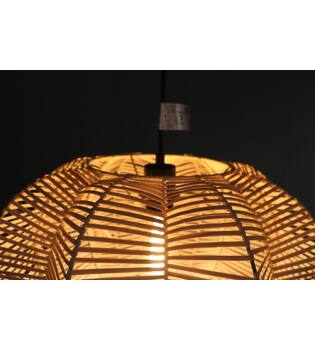 Ceiling light rattan 45x45x25cm