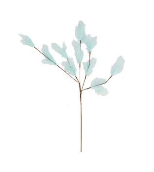 Branch feather 77x20x3cm - Blue