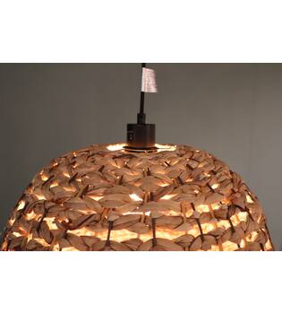 Ceiling light waterhyacinth 46x46x30cm - Natural