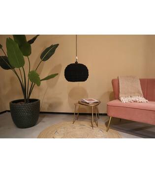 Ceiling light cotton 38x38x28cm