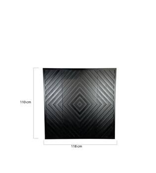 Wall art mdf 118x1.7x110cm