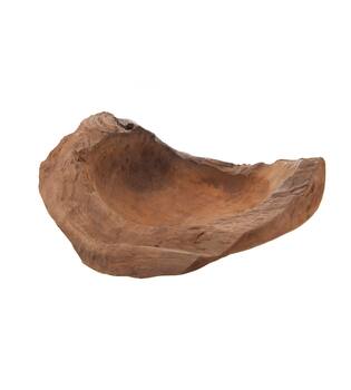 Bowl teak wood 60x60x14cm - Natural