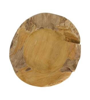 Bol - Bois de teck - 30x26x9cm - Naturel