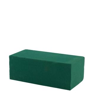 Floral foam rectangular packed foam 20x10x8cm - Natural