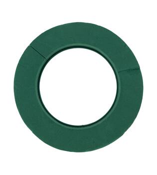 Floral foam ring packed foam 25x25x5cm - Natural
