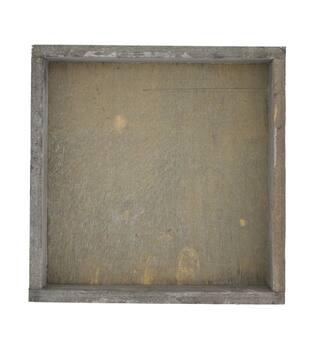Tray square fir wood 20x20x4cm