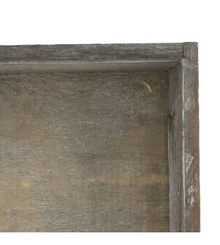 Tray square fir wood 30x30x4cm - Natural