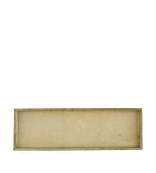 Tray rectangular fir wood 42x14x3cm