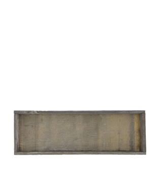 Tray rectangular fir wood 42x14x3cm