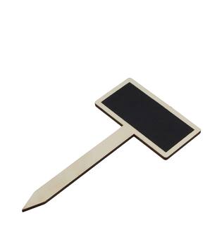 Plant marker blackboard plywood 10x0.4x18.3cm 5pc FSC 100%