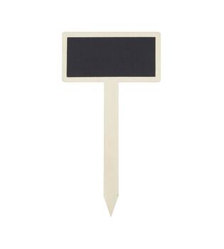 Plant marker blackboard plywood 12x0.5x22cm 5pc FSC 100%