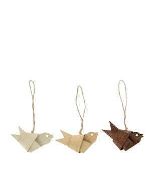 Hanger bird paper 10x6x1.5cm C/3 FSC Mix 100%