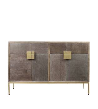 Cabinet fir wood 117x37x77cm FSC 100%