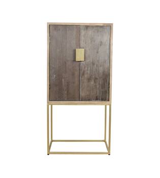 Cabinet fir wood 57x37x117cm FSC 100%