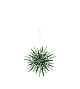Hanger snowflake paper 15x4x15cm FSC Mix 100% - Green