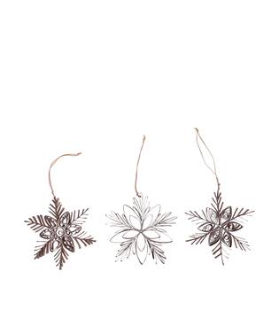 Hanger snowflake paper 13x1x13cm A/3 FSC Mix 100%