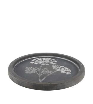 Tray round mdf 38x38x2.5cm FSC 100%