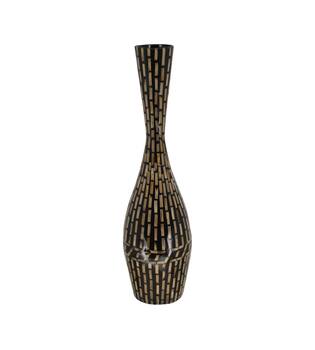 Vase bamboo 22x22x68cm FSC 100%