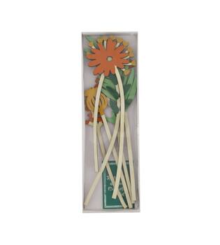 Stick flowers ply wood 11x2x33.8cm FSC 100%
