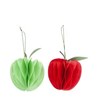 Hanger apple paper 8x8x10cm C/2 FSC Mix 100%
