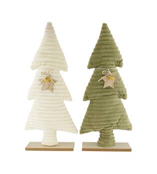 Statue tree plywood with fabric 24x7x58.5cm C/2 FSC 100%
