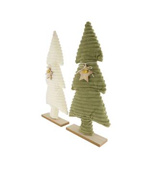 Statue tree plywood with fabric 24x7x58.5cm C/2 FSC 100%