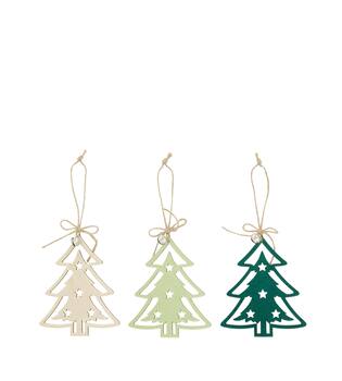 Hanger star tree plywood 11x0.3x13cm A/9 FSC 100%