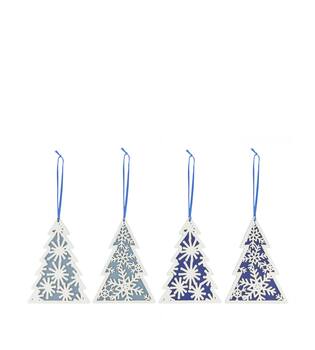 Hanger tree plywood 9.5x0.5x13cm 4pc A/2 C/2 FSC 100%