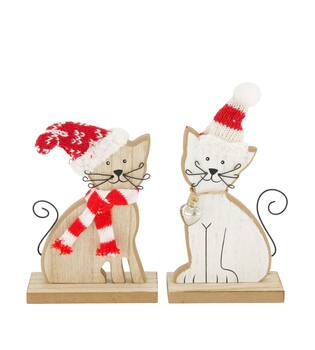 Figurine cat mdf 9.5x4x16cm A/2 FSC 100%