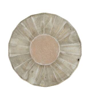 Plate round pine wood 29x29x5cm FSC 100%