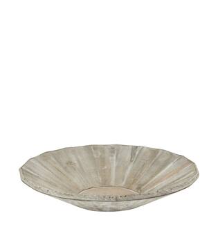 Plate round pine wood 35x35x6cm FSC 100%