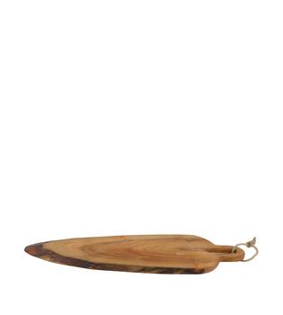 Plate with rope acacia wood 58x20x1.5cm FSC 100%