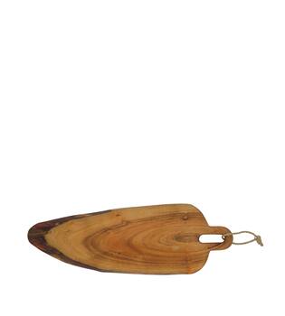 Plate with rope acacia wood 58x20x1.5cm FSC 100%